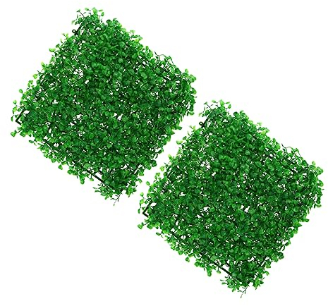 Yardwe Kunstrasen Mikrolandschaftsgras Künstliches Gras 2 Stück für Garten Dekoration Miniatur Puppenhaus Aquarium Langlebig Umweltfreundlich Selbstgemacht Mikrolandschaft Einfach zu Pflegen