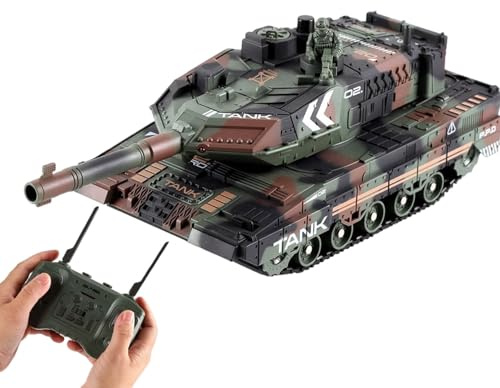 Generisch Camion radiocomandato 2026 fuoristrada RC 4WD ad alta velocità con batteria ricaricabile potente motore per adulti bambini – ideale per la deriva sul terreno (verde, 40 cm)
