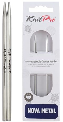 KnitPro Nova Austauschbare Nadelspitzen 4 (10cm) | 3,25mm