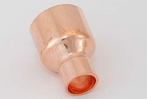 5x Kupferfitting Reduzier-Muffe 15-12 mm / 5243 a/i Lötfitting copper fitting CU