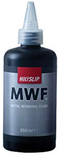 MOLYSLIP - MWF | Metal Working Fluid | Withstands Extreme Pressure | Reduce Heat and Friction on Metal Tools | Maximise Tool Life | Improved Quality of Workpieces with Finer Tools | 350ml