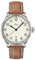 Laco Valencia Herren Armbanduhr, braunes Kalbslederband, Saphirglas, Ø 42 mm, Automatik, Marineuhr, inkl. Etui - 861651.2