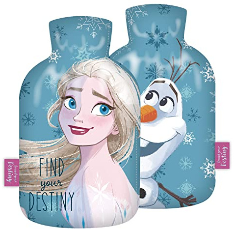Disney Frozen-Botella-FUNDA Agua Caliente