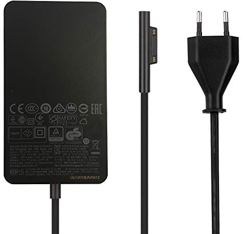 XITAIAN 15V 4A 65W A1706 Chargeur Adaptateur Remplacement pour Microsoft Surface Book Laptop Pro 3 4 5 2007 USB-Anschluss