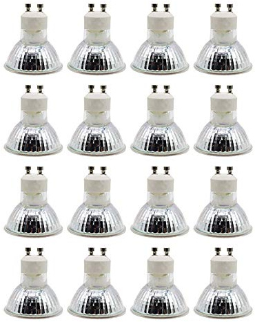 Mengjay 5W GU10 LED Lampe, Ersetzt 50W Halogenlampen, 500 Lumen LED Leuchtmittel Reflektorlampe, Warmweiß 3000K, 120° Ausstrahlungswinkel, 16er-Pack