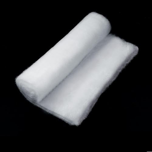 CFOFT Fake Snow Blanket, Thick White Soft Fluffy Artificial Snow Roll for Christmas Village, Party Decorations (0.4 * 1.5M)