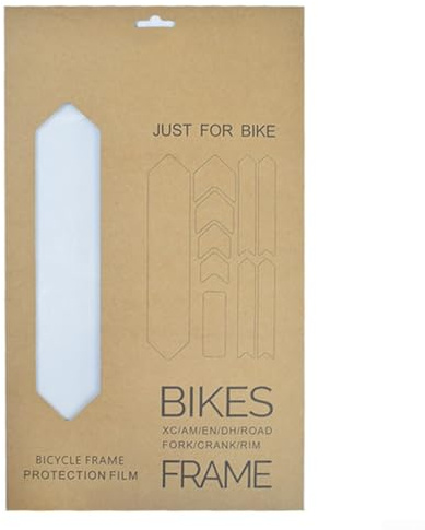 Pellicola protettiva antigraffio per telaio della bici FACULX e mountain bike, trasparente, impermeabile, 2#