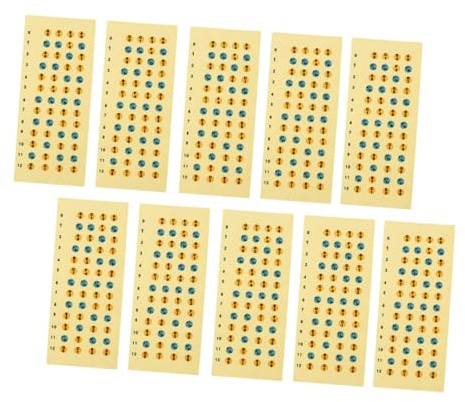 Vaguelly Ukulelen-tonleiteraufkleber Für Anfänger – 20 Stück Material Leicht Zu Erlernen Und Zu Entfernen