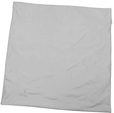 GAROZATION Sandkasten Schutzabdeckung aus Polyester mit Kordelzug Uv Beständig und Schmutzabweisend für Quadratischen Garten und Kleinen Pool