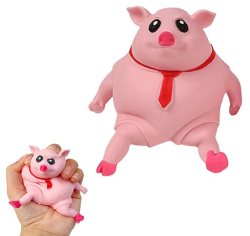 VARKAGE Stress Schwein Stress Spielzeug, , Piggy Squeeze Toy, Anti Stress Spielzeug, Kreatives Dekompressions Piggy, Fidget Toys für Kinder Erwachsener