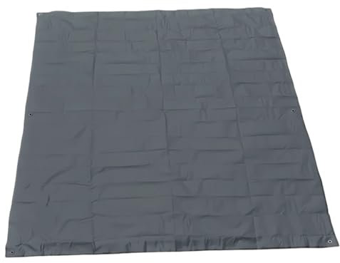 ZFIHAV Outdoor Teppich Zelt-Bodenmatte, Plane, wasserdicht, Ultraleicht, Taschenzelt, Fußabdrücke, Strandplane, Outdoor-Campingmatte for Reisen, Klettern Für Terrassen(Grey)