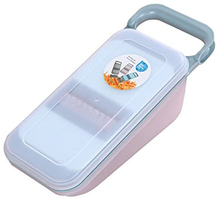 KICHOUSE Cortador De Patatas y Rallador De Verduras Cortador De Mandolina Eléctrico Utensilio De Cocina
