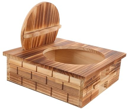 Yardwe Étagère pour Mini-réchaud à Présentoir Décoratif Vintage pour Cuisine Support pour Wok Foyer Décoratif Étagère pour Réchaud