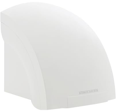 Asciugamani automatico, 1200 W, con sensore a infrarossi, con aria calda/fredda, tempo di asciugatura rapida, 10-15S, asciugatura automatica, compatto per bagno e commerciale, montaggio a parete