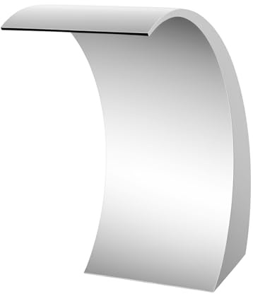 ROGONPDK Fontana a cascata in acciaio inox da 5 cm, 30 x 60 cm, per piscina, irrigatore a cascata, doccetta, fontana, fontana a cascata, per laghetti da giardino