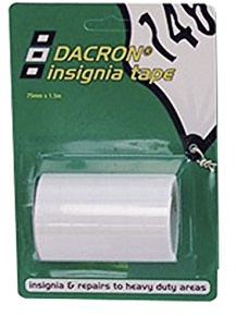 PSP TAPES Fisketillbehör Dacron Repairtejp 75 x 1,5 mm vit, 56099