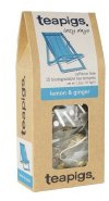 Tea Pigs Lemon & Ginger 15 Tea Bags (Pack of 3)