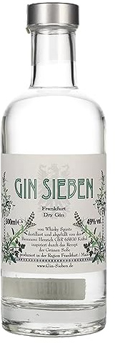 Gin Sieben Frankfurt Dry Gin (1 x 0.5 l)