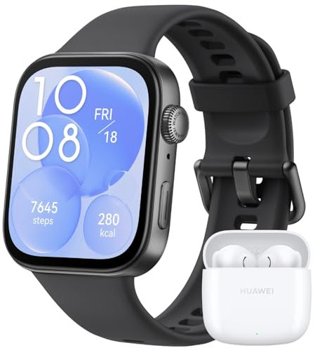 HUAWEI WATCH FIT 3 Black + Freebuds SE 2 White