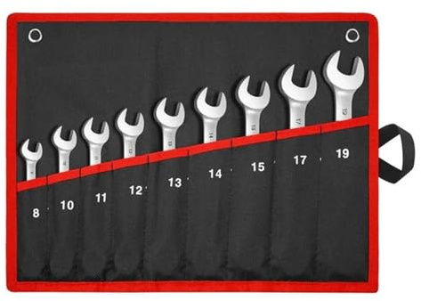 Set di chiavi a cricchetto, chiave a cricchetto, chiave inglese, set di utensili a bussola, cricchetto, 5/6/7/8/9/12 pezzi, strumenti per la riparazione dell'auto, set di chiavi, utensili manuali, c
