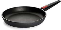 Woll USA, padella Woll Nowo Titanium, con manico sganciabile, Alluminio pressofuso, Black, 11-Inch