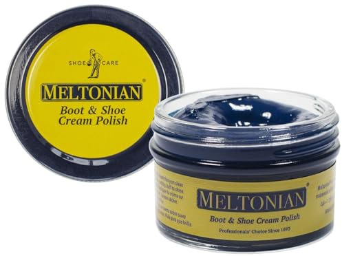 Meltonian Cream Shoe Polish - Leather Shoe Polish - Beeswax - Restores and Protects - Over 60 Colours
