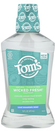 Tom's of Maine Cool Mountain Mint Mouthwash 473ml (Mundspülungen)