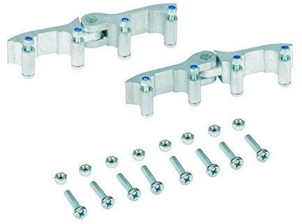 Hymer Ersatzteilset Scharniere (für Holmgröße 60 mm, für Sprossenleiter 4023 und 6023, inklusive Befestigungen) 0054045