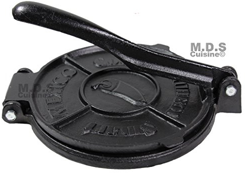 Tortilla Press Heavy Cast Iron, 8 Authentic Tortilla Press