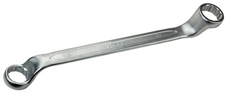 DEMA Llave de doble anillo profunda, 75°, 27 x 30 mm