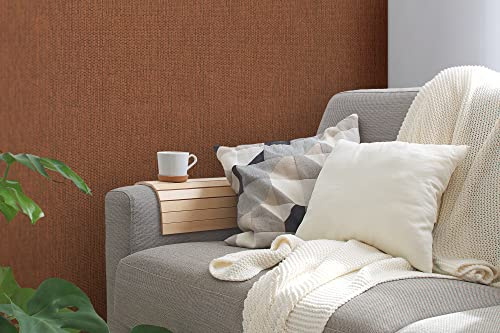 A.S. Création Hygge Tapete Vliestapete Schwedisch Rot Schwarz Strukturtapete Natur 386127 10,05x0,53m Made in Germany