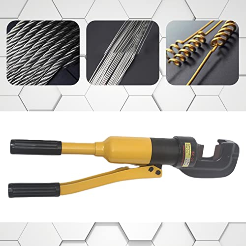 Coupe-barres Hydrauliques en Acier Métallique, Coupe boulon Hydraulique avec Clé Hexagonale Intérieure, Outil de Coupe Manuelle de Chaîne de Boulon en Acier, Avec Boîte 8T 4-16 mm