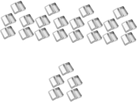 BESTonZON 25 Stück Aufbewahrungsbox Tally Spielkarten Spielkartenhalter Spielkartenetui Gaming Karten Aufbewahrungsbox Metallhülle Für Karten Sammelkarten Organizer Kartenboxen