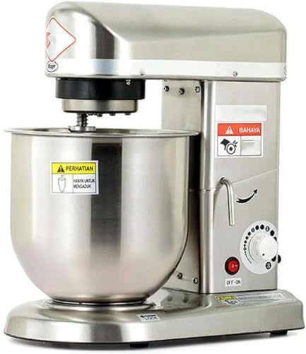 GJBMXSM Robot pâtissier Multifonction, 5L/7L/10L Bol, 3 Vitesses Robot Pétrin a Pain, Robot de Cuisine, Robot Patissier, avec Fouet Feuille, Fouet Ballon, Crochet à Petrin,10L