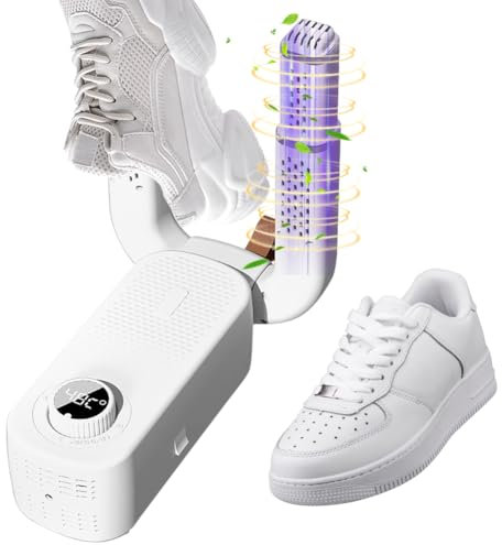 RANJIMA Schuhtrockner Elektrisch, Schuhe Stiefeltrockner, Shoe Dryer mit Intelligentem Timer, Faltbarem Design und Schnell Trocknendem Elektrischem Handschuhtrockner für Schuh Hüte Socken Skistiefel