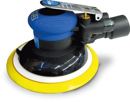 AIRTEC - Ponceuse à main pneumatique rotative avec aspiration Ø 150 mm - Mod. 533