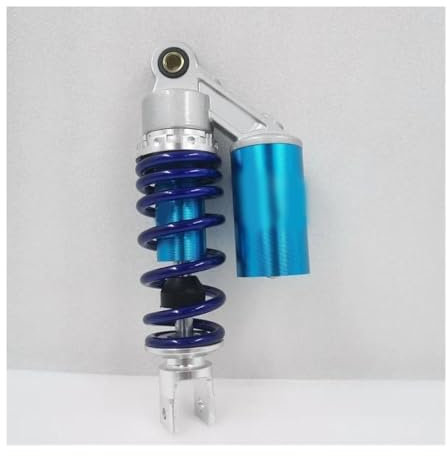 Federungsdämpfer Für K&awasaki 235 Mm 7,5 Mm Feder Hinten Luftstoßdämpfer Roller Motorrad Stoßdämpfer(Blau)