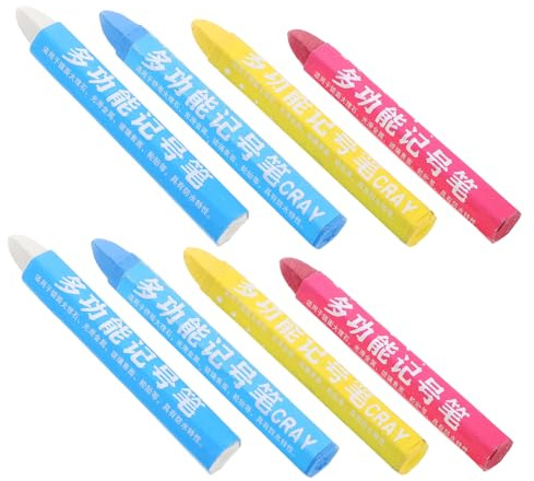 BUGUUYO 8piezas Herramienta Para Neumáticos Crayón De Tiza Marcador De Bolígrafo De Aceite Para Cartón