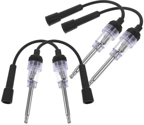 TOYANDONA Tester per Candele Accensione Auto 4 Pezzi Strumento Rilevatore Scintille per Bobine di Accensione Dispositivo Portatile per Test Motori Piccoli e Diagnostica Veicoli