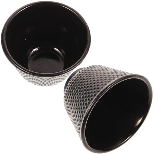 HOMSFOU Tasse à Thé en Fonte Lot de 2 Conception Anti-Brûlure Service Thé Style Rétro pour Maison Kung Fu