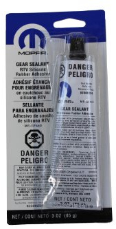 Chrysler 82300234AB Genuine Accessories 82300234 RTV Silicone Rubber Sealant - 3 oz. Tube
