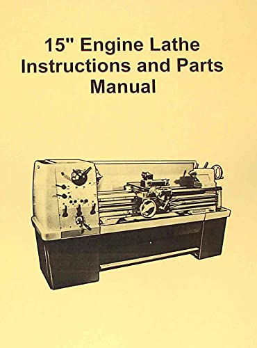 JET-Asian 1550(D) 15 Metal Lathe Operator's & Parts Manual