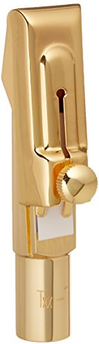 Paititi Professional Gold Plated Tenor Saxophone Metal Mouthpiece #7