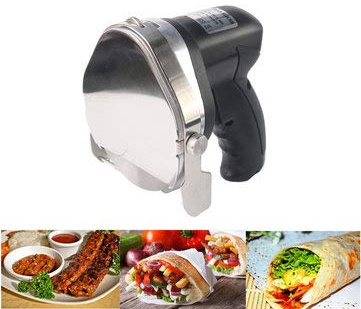 220V Electric Doner Slicer Kebab Meat Stainless Steel Knife with Blade and Whetstone - Kitchen,Dining & Bar Kitchen Knife & Cutlery - 1 x 220V Electric Doner Slicer