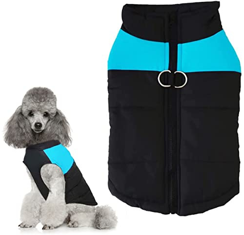 Hundemantel für Hunde, Haustier Hund Warm Mantel Jacke für Kleine Mittlere und Große Haustier, Hunde Weste, Hunde Winter Weste Jacke Wasserdicht und Kältesicher (L)