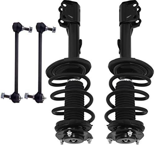 SCITOO - (4pcs) Front Complete Struts Assembly Stabilizer Bar Link Kit fit for 2008-2013 for Toyota Highlander