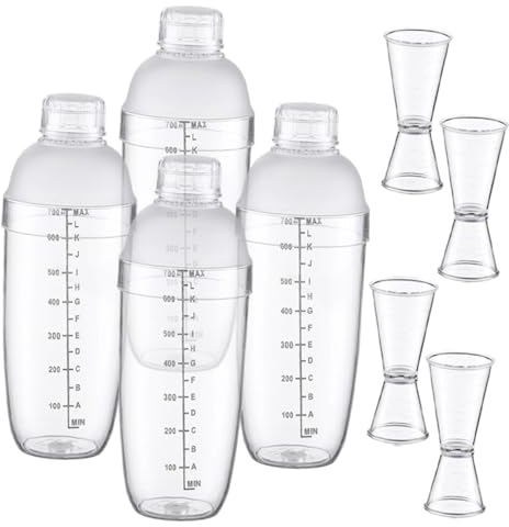 TOPBATHY 1satz Cocktail Shaker Teilig Professioneller Mixbehälter Für Cocktails Und Milchtee Messbechern Langlebig Und Leicht Zu Reinigen Für Und Zuhause