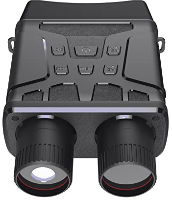 R6 10 Megapixel 1080P Nachtsichtgerät für den Außenbereich Infrarot Optisches Fernglas Nachtsichtgerät 9 Sprachen Optional 5X Digitalzoom Foto-Video-Wiedergabemodi 300M Volle Sichtweite im Dunkeln