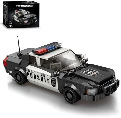 DzirePada Technik Speed Champions Rennwagen Bausteine, 404 Klemmbausteine Technik Bausteine Rennwagen Bausatz, SuperSportwagen Klemmbausteine Bausatz, Kompatibel mit Großen Marken (816)