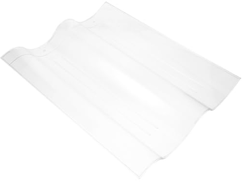 KONTONTY Pannello Per Tetto Ondulato in Acrilico Trasparente Pannello Per Tetto Per Coperture Per Forniture Per Tetti Per Pannelli